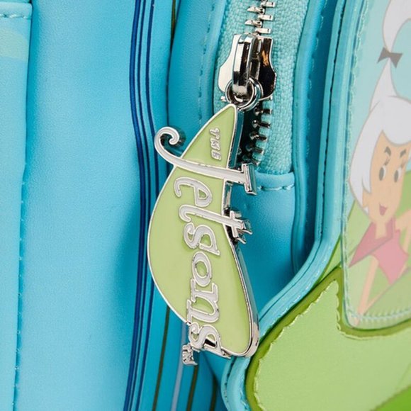 The Jetsons Spaceship By Loungefly Bag Charm Exclusive Mini Backpack Retro CUTE